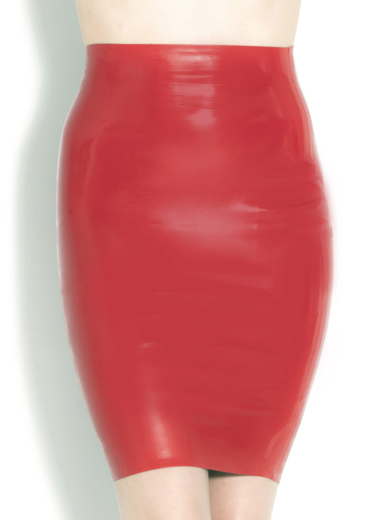 Skin Two UK Lipstick Latex Pencil Skirt Skirt