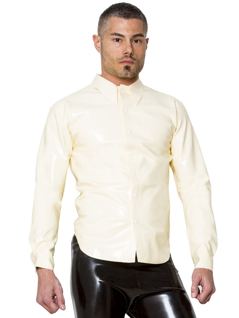 Skin Two UK White Latex Shirt Top