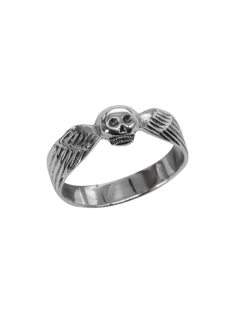 Winged Skull Ring