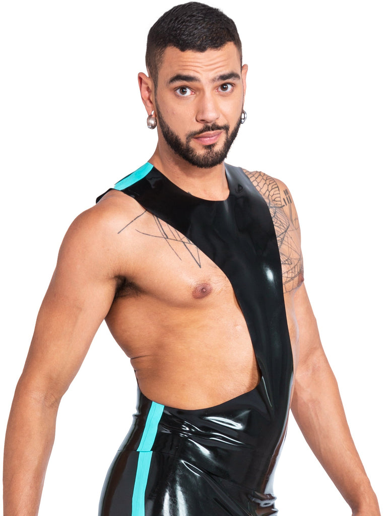 Skin Two UK Latex Singlet Top Top