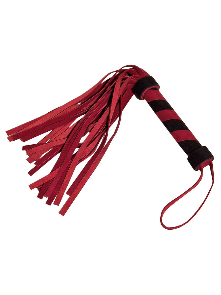 Sensual Suede Flogger Purple