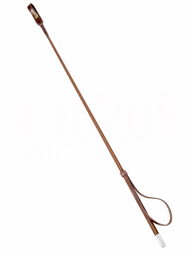 Skin Two UK Classic Brown Leather Riding Crop Crop