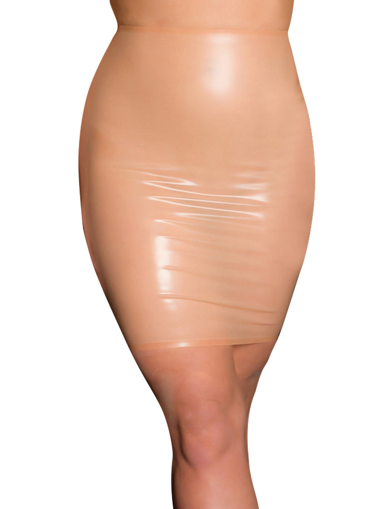 Skin Two UK Jayne Latex Nude Pencil Skirt Skirt