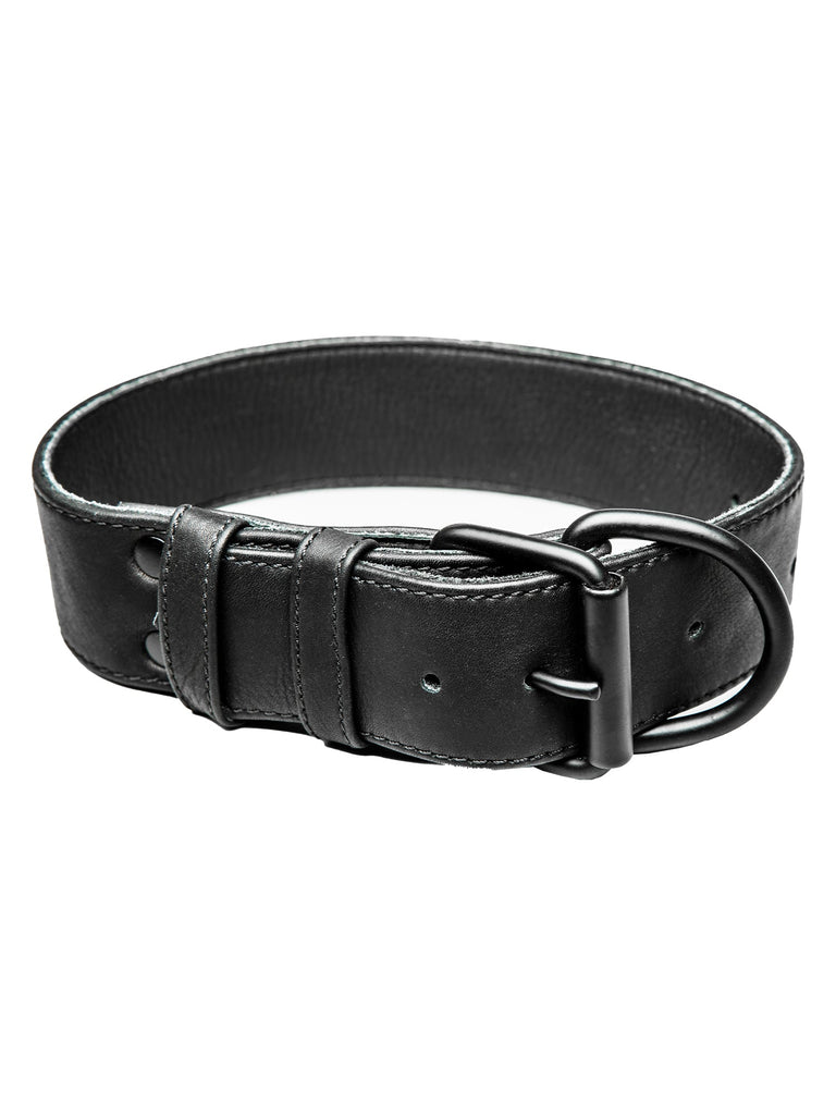 Skin Two UK Bulldog Bondage Collar Black/Green - One Size Collar