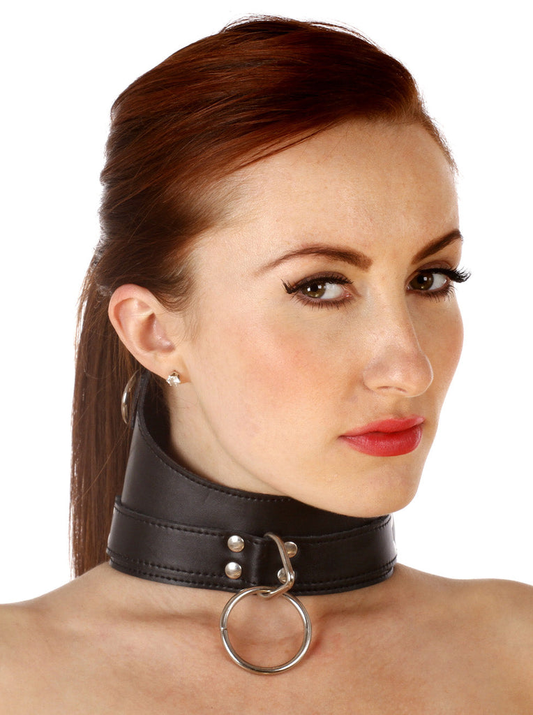 Skin Two UK Leather Cut Out Collar Collar