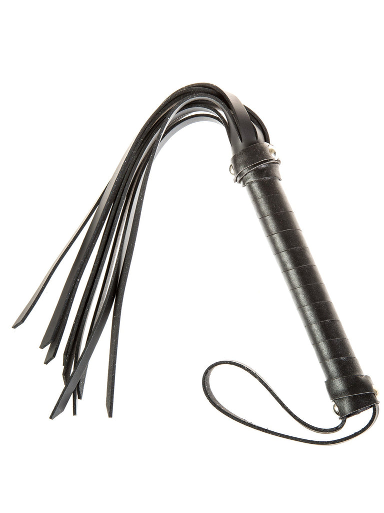 Skin Two UK Leather Willy Whip with Rubber Tails Whip