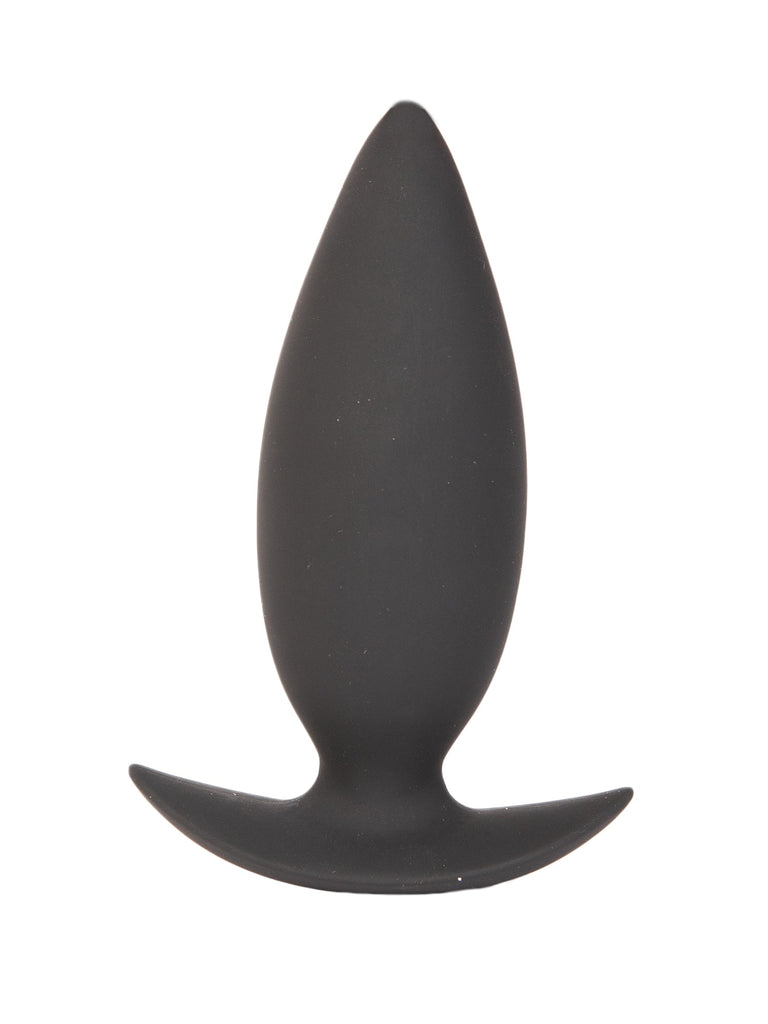 Skin Two UK Medium Black Spade Butt Plug Anal Toy