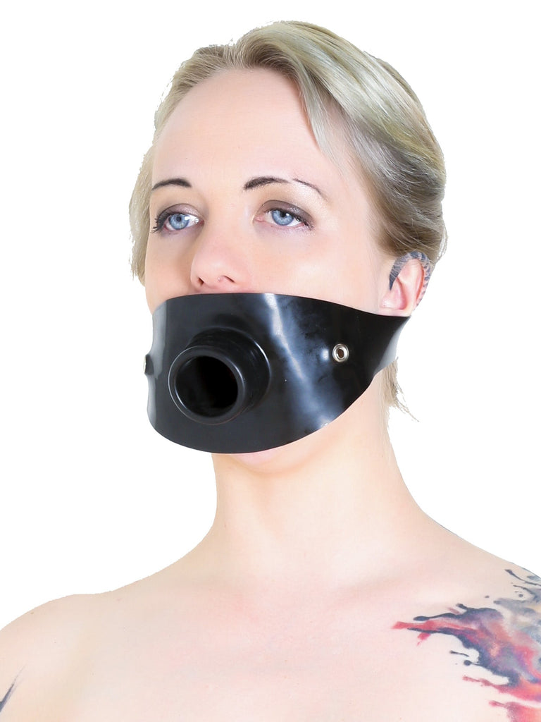 Skin Two UK Moulded Rubber Hollow Gag Gag
