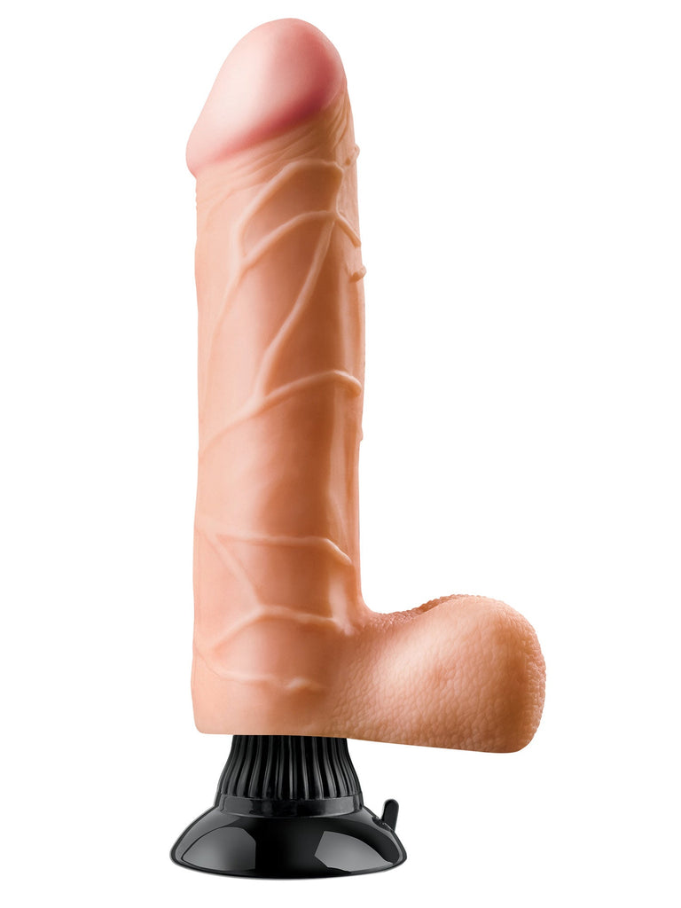 Skin Two UK Pipedream Real Feel Deluxe 9.5 Inch Vibrating Suction Dildo Vibrator