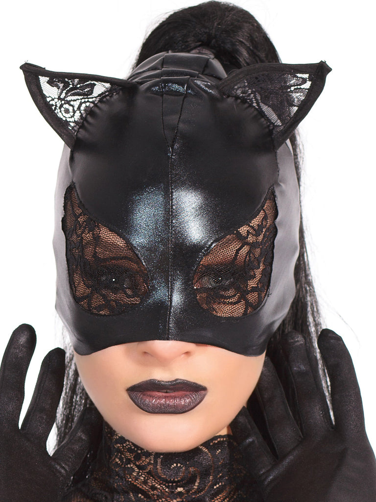 Skin Two UK Selina Cat Mask - One Size Costume