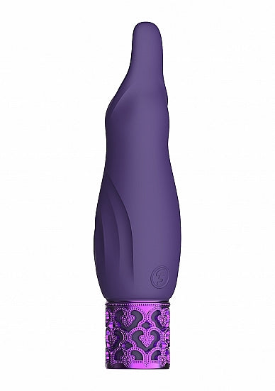 Skin Two UK Sparkle - Rechargeable Silicone Bullet - Purple Vibrator