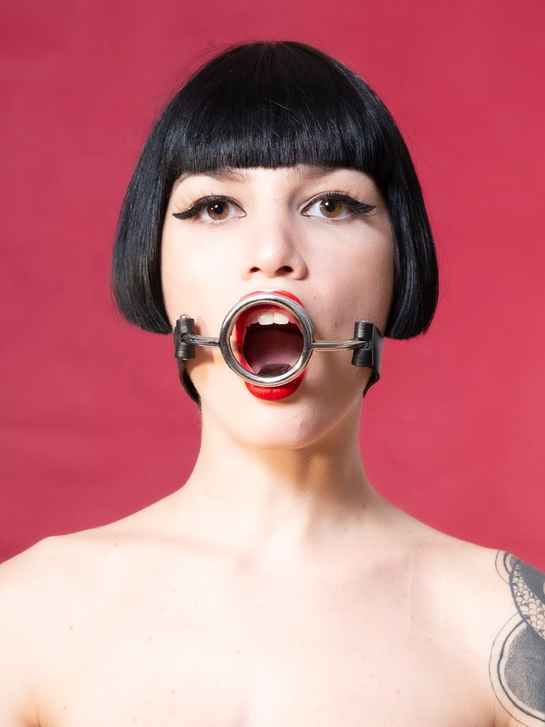 Open Mouth Tongue Depressor Gag