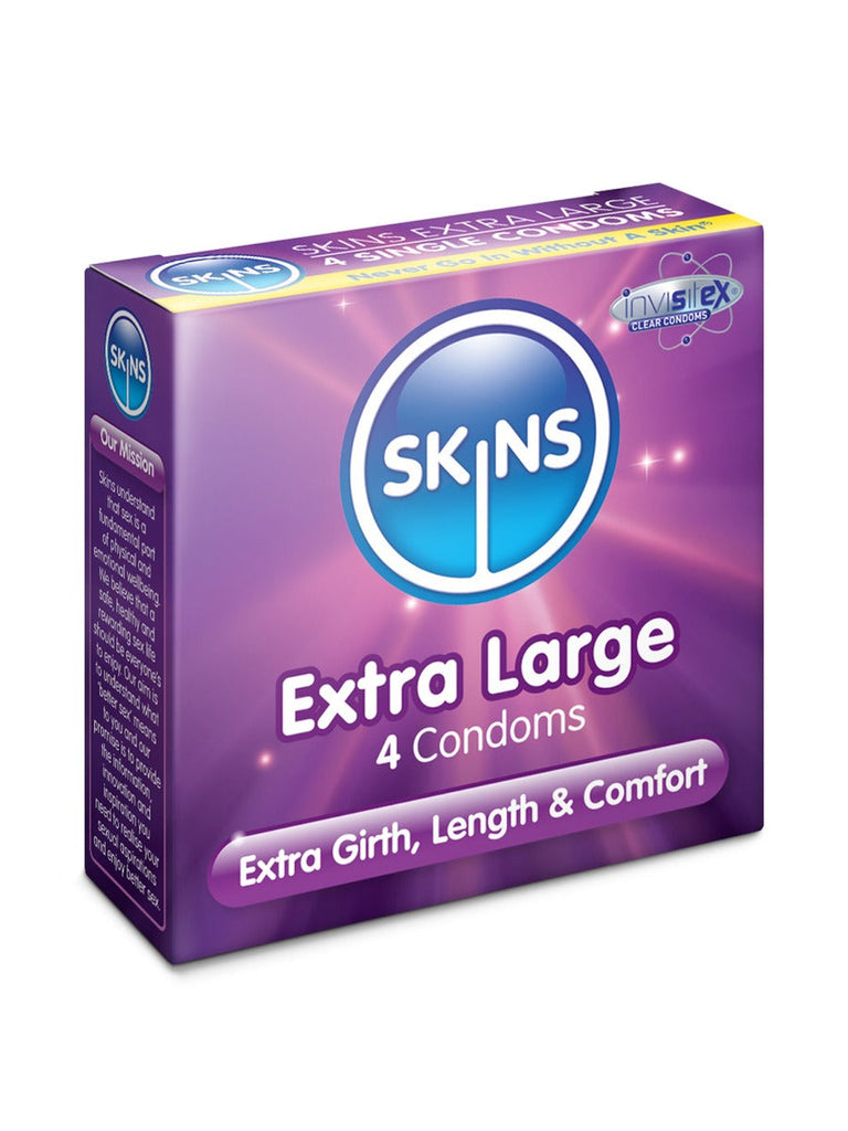 Skin Two UK Skins Extra Large 4 Pack Condoms Condoms