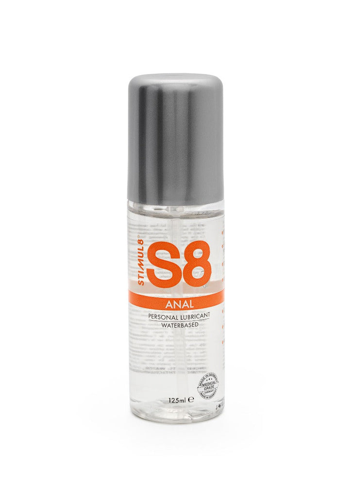 Skin Two UK S8 Waterbased Anal Lube 125ml Lubes & Oils