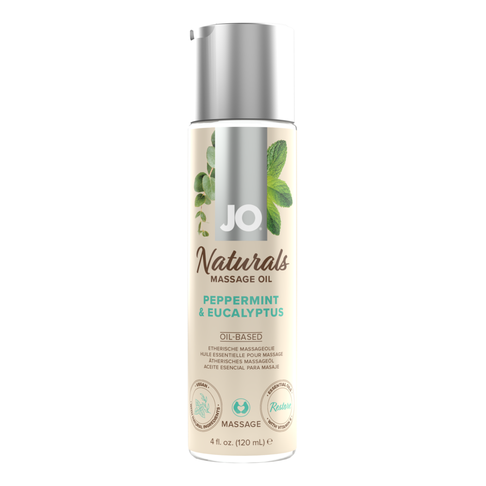 Skin Two UK Naturals Massage Oil Peppermint & Eucalyptus 120 ml Lubes & Oils