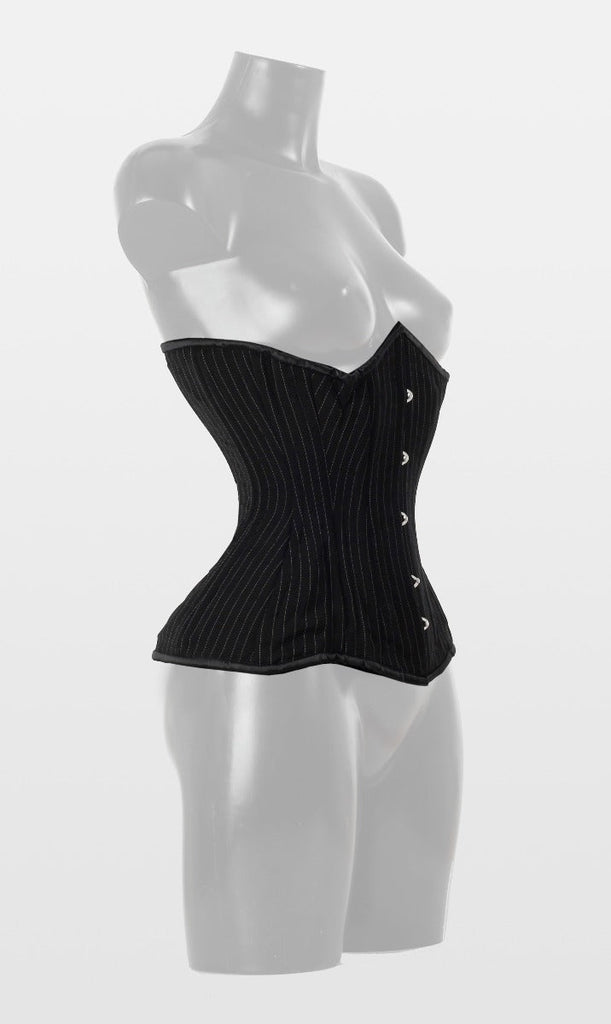 SkinTwo.com Pinstripe Underbust Corset - Clearance - Corset Size 22 Clearance