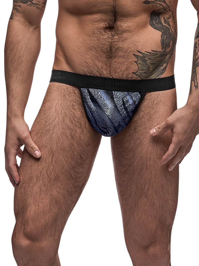 Skin Two UK Blue Streak Micro Thong Briefs