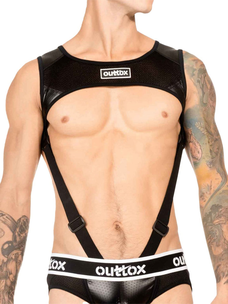 Skin Two UK Harness Top with Cock Ring Harness