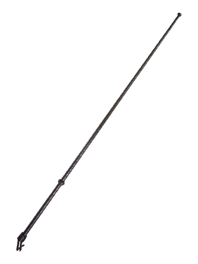 Skin Two UK Black Twisted Leather Cane Crop