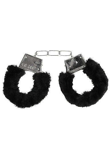 Skin Two UK Beginner's Handcuffs Furry - Black Cuffs