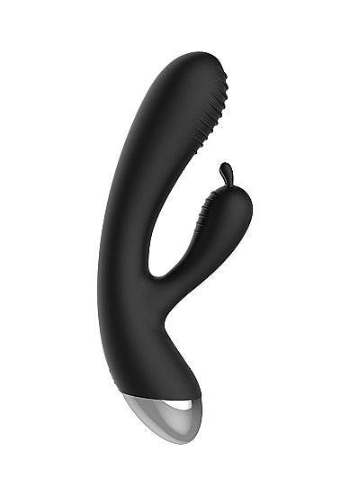 Skin Two UK E-Stimulation Rabbit Vibrator - Black Electro Sex