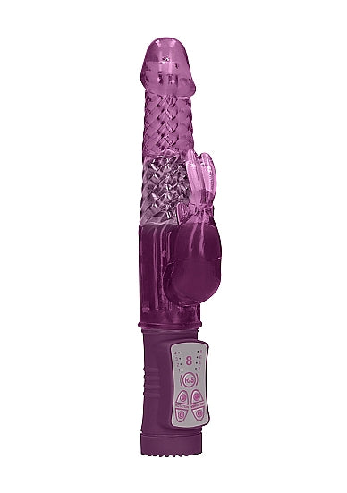 Skin Two UK Rotating Beaded Rabbit Vibrator - Purple Vibrator