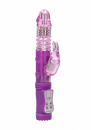 Skin Two UK Thrusting Rabbit Vibrator - Purple Vibrator