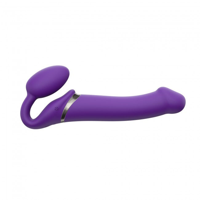 Skin Two UK Vibrating Strap On Purple Large Strap Ons